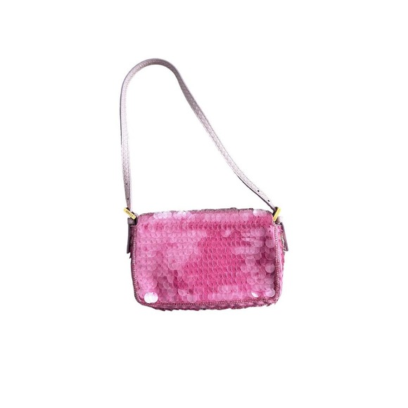 Sold！Fendi  pink mini baguette - Picture 2 of 6